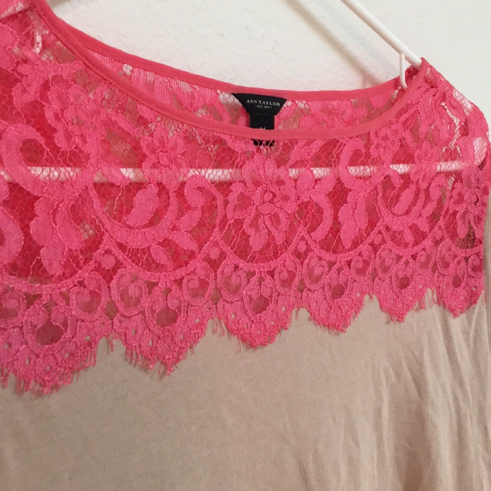 Ann Taylor lace top